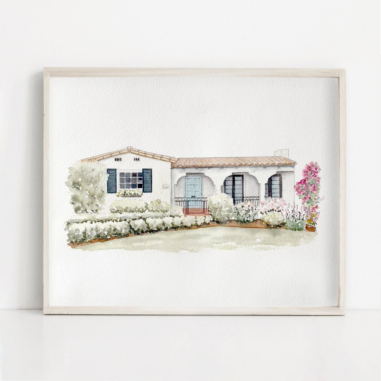 custom home watercolor paintings ~ see cart for sale price